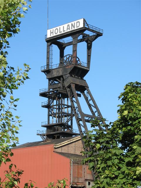 Fördergerüst Zeche Holland